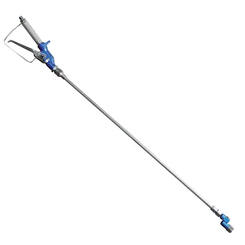 گان رنگ پاش با لوله بلند و نازل گردون